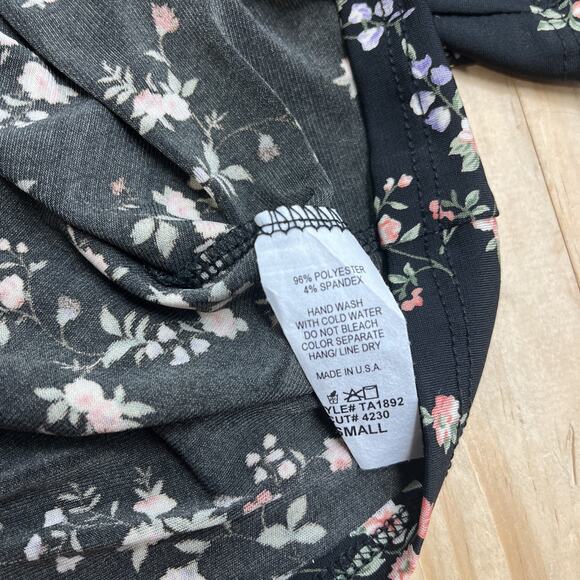 NWT Bombom Spring Fling Wrap Blouse Size Small - Picture 7 of 7